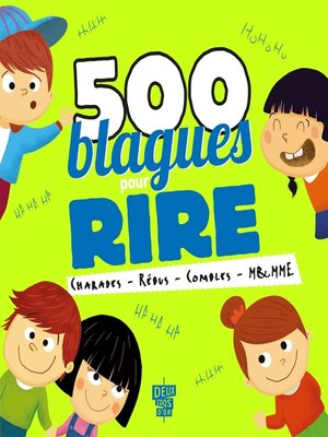 cover image of 500 blagues pour rire
